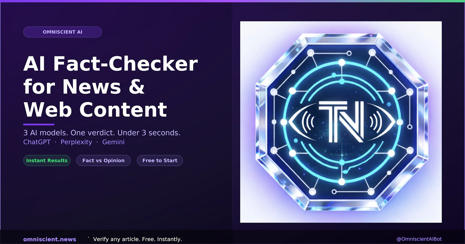 Omniscient AI — Triple AI Fact Checking screenshot 3
