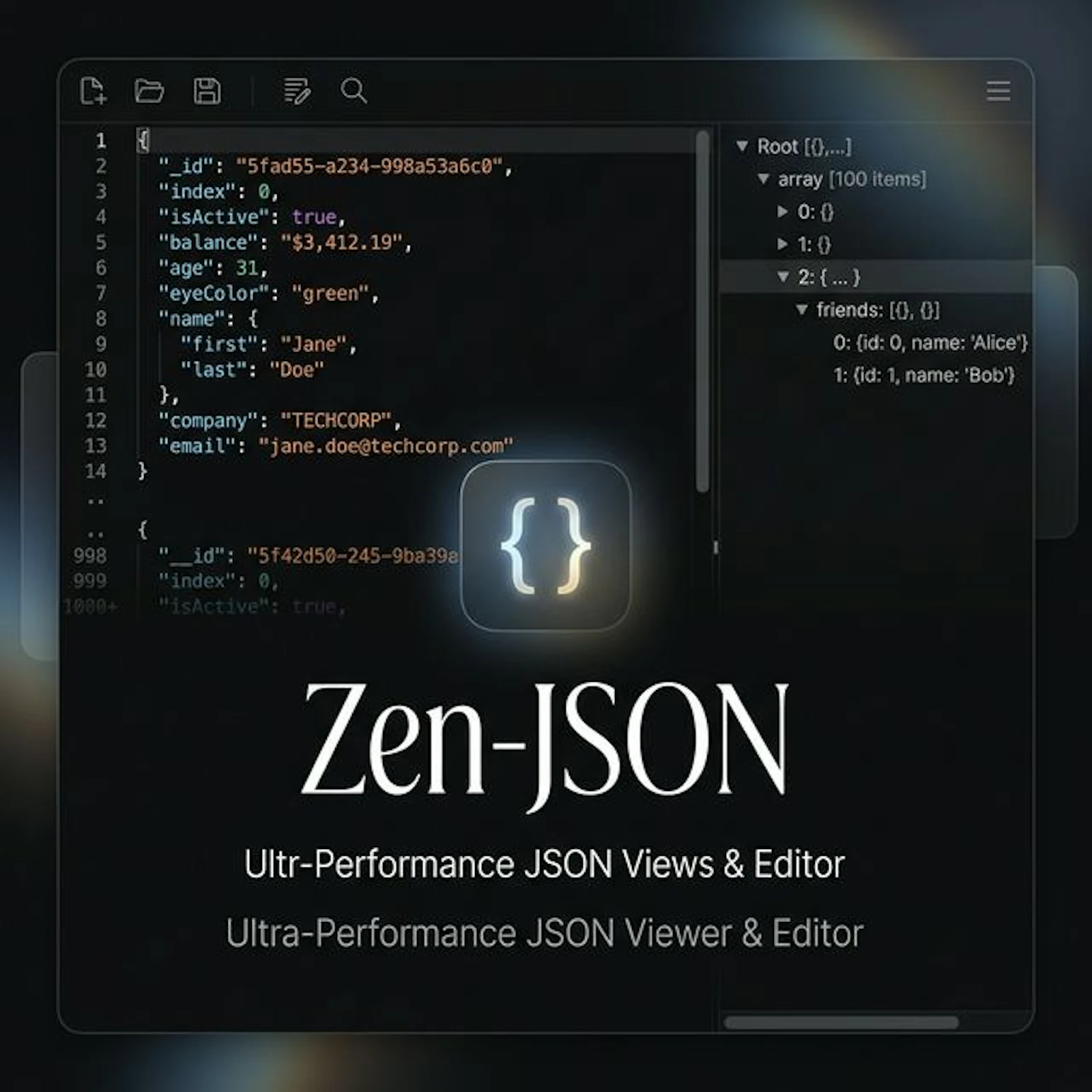 Zen-JSON Pro screenshot 1