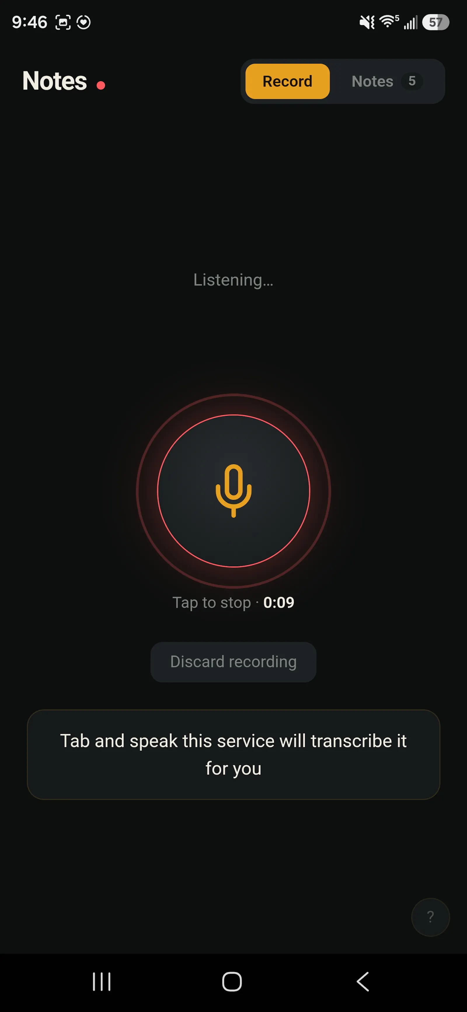 Notes: Transcribe Unlimited screenshot 3