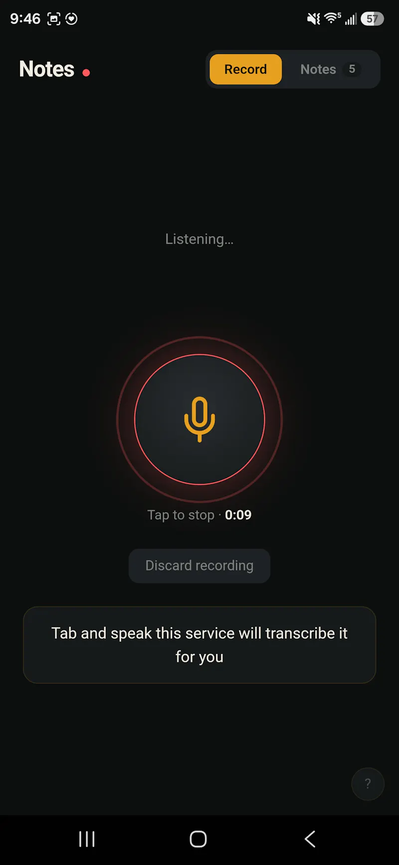 Notes: Transcribe Unlimited screenshot 3