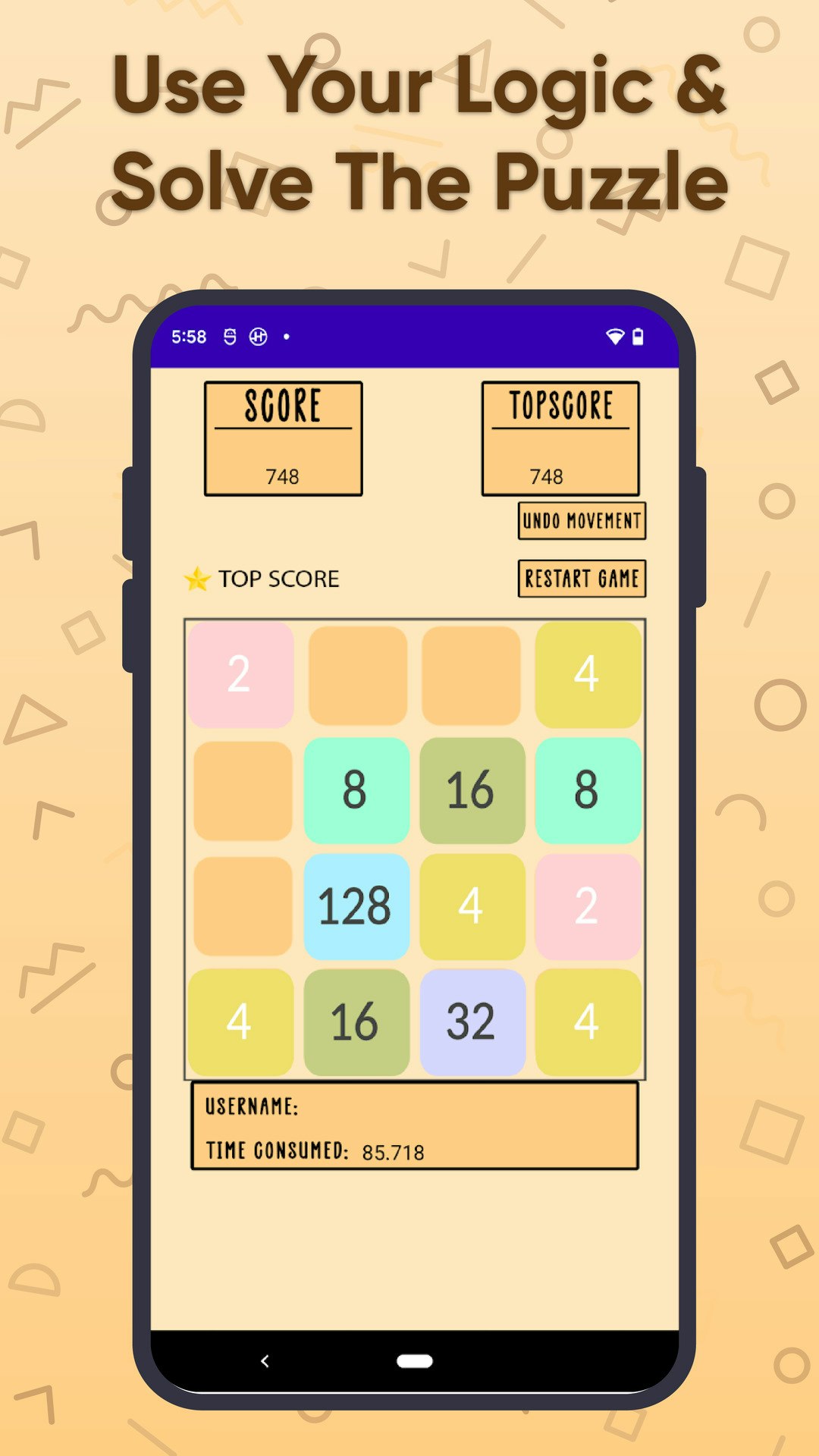 2048 gioco - Game di puzzle divertente che non ti fa mai annoiare media 2
