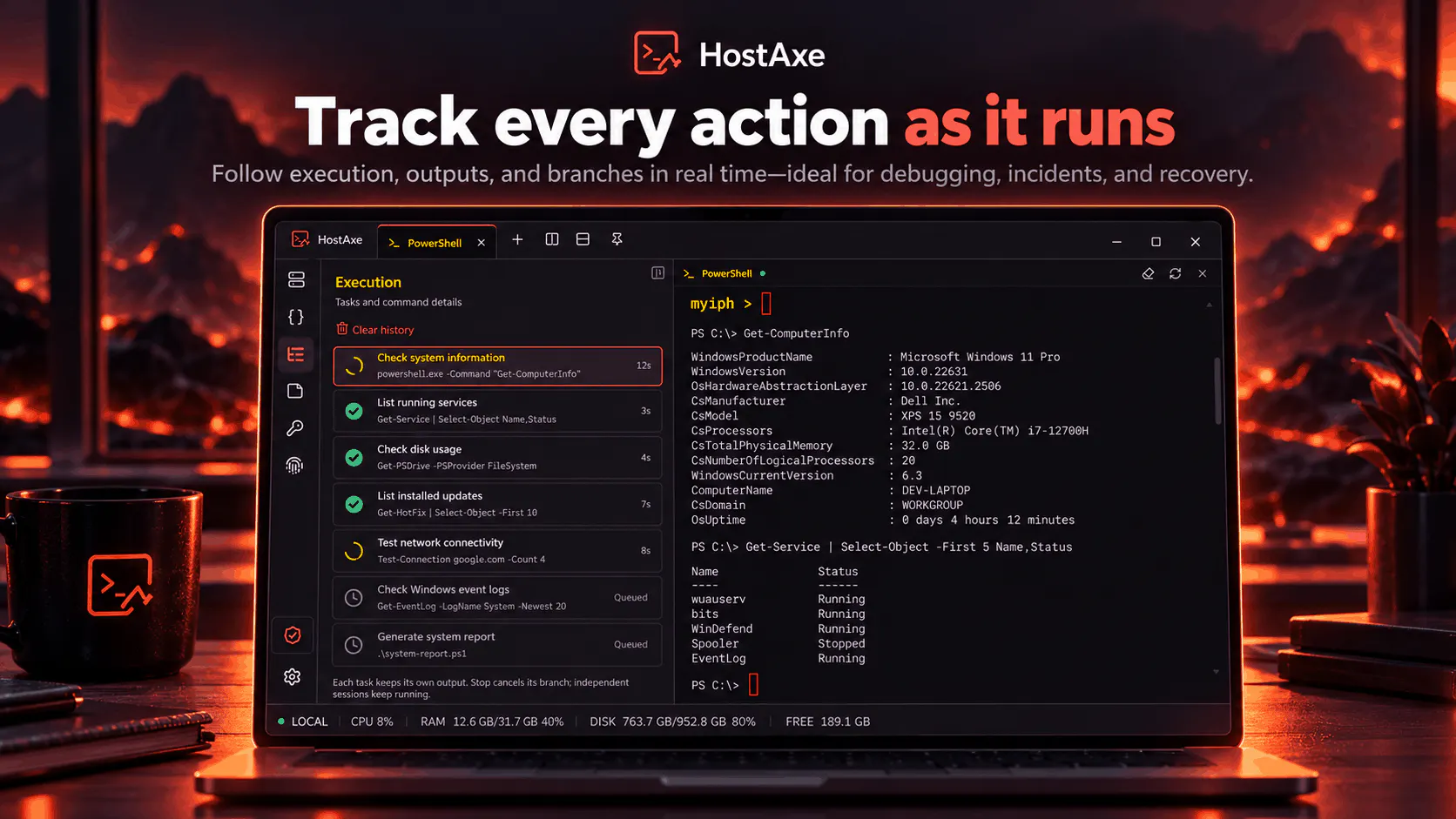 HostAxe Terminal gallery image