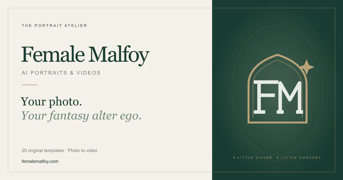 Female Malfoy AI generator gallery image