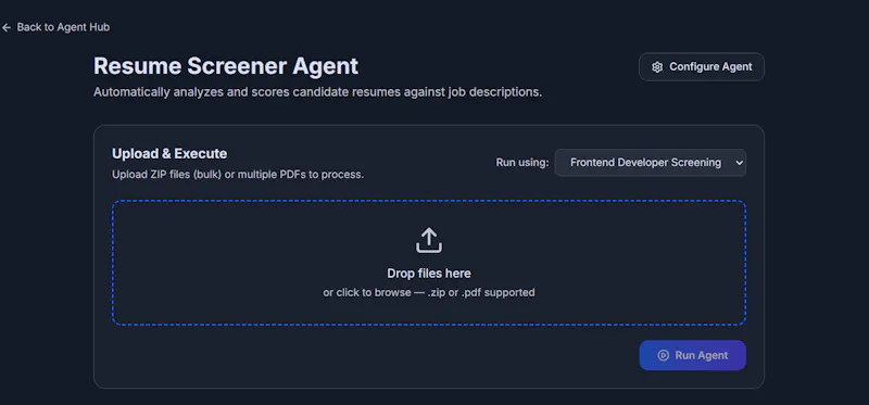 Resume Screener by Agents-Kart screenshot 4