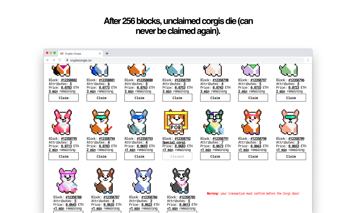 Crypto Corgis gallery image