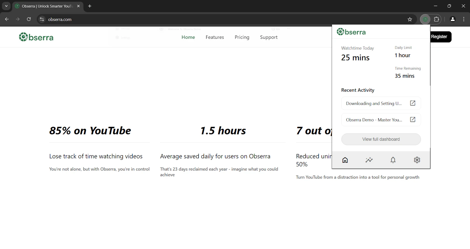 Obserra - YouTube Modifications screenshot 4