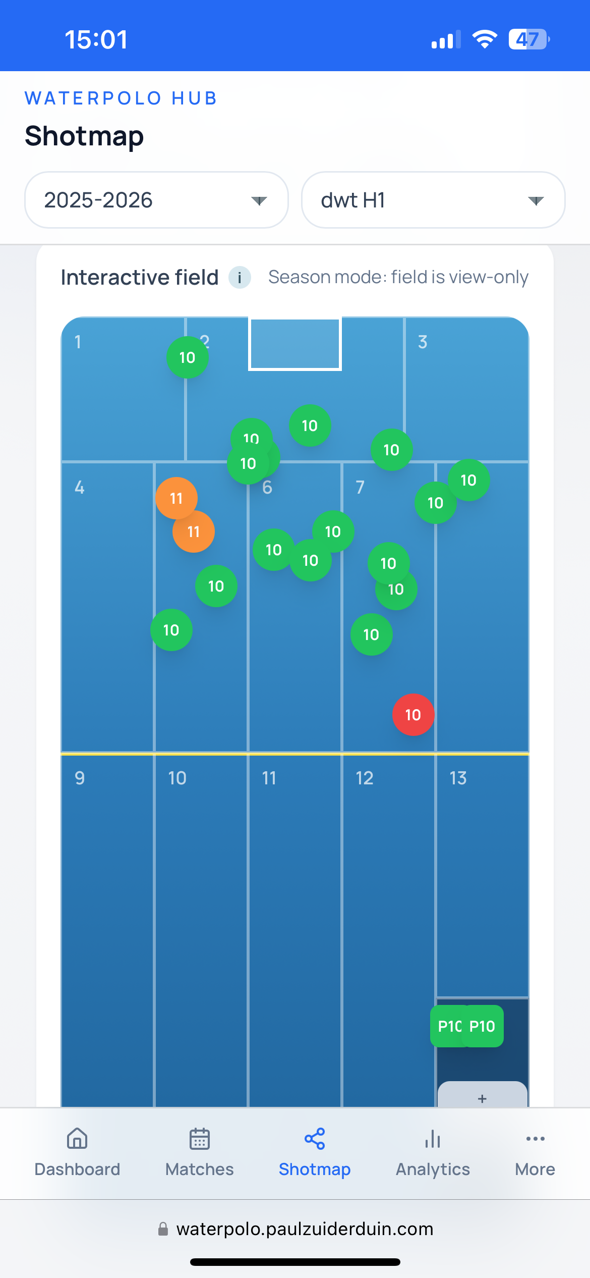 Waterpolo Hub - Screenshot 2 showing product features and functionality