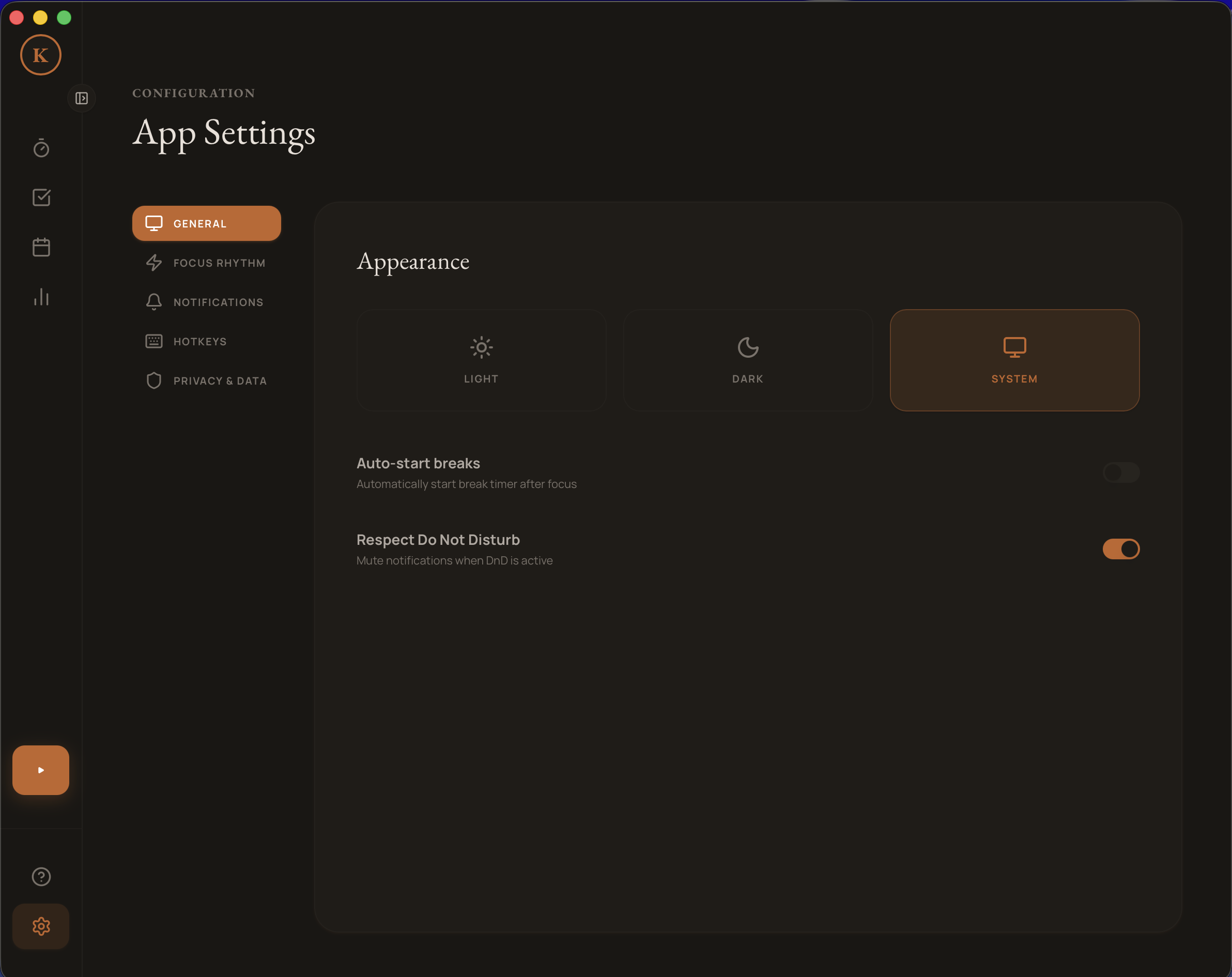 Kairos‑Pomodoro gallery image