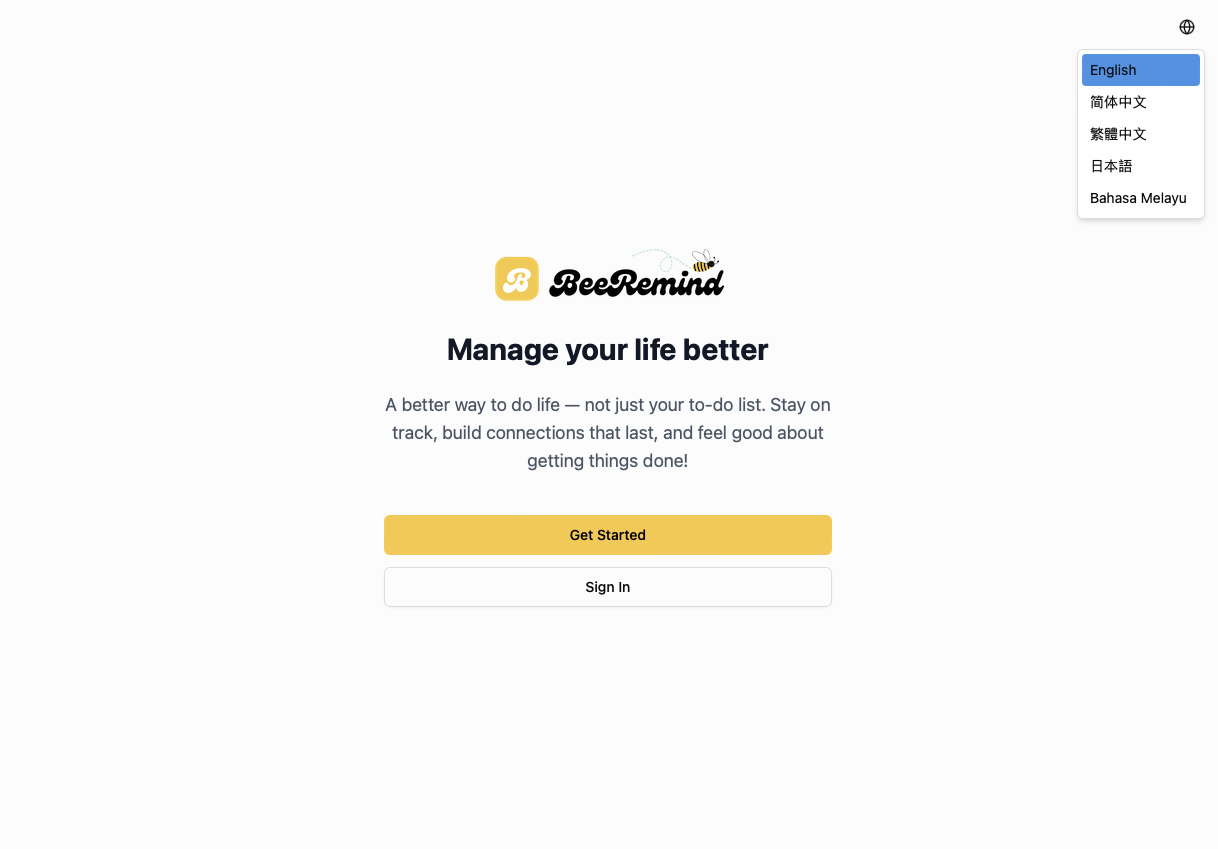 BeeRemind - Screenshot 2 preview