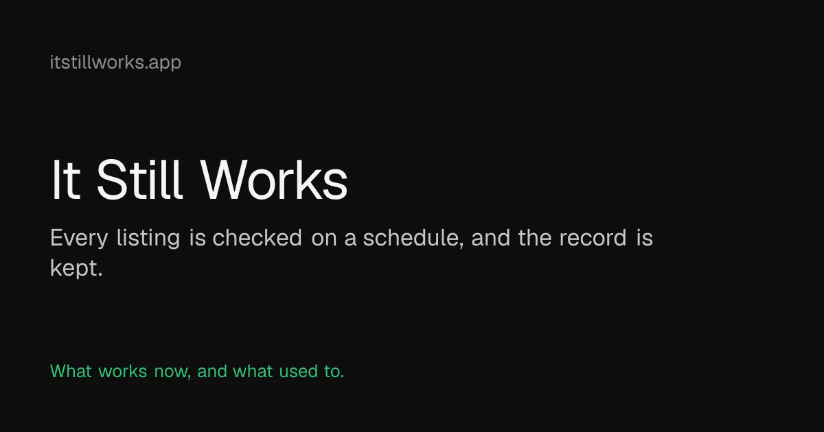 It Still Works gallery image
