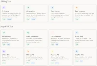 Free tools for writing & images gallery image
