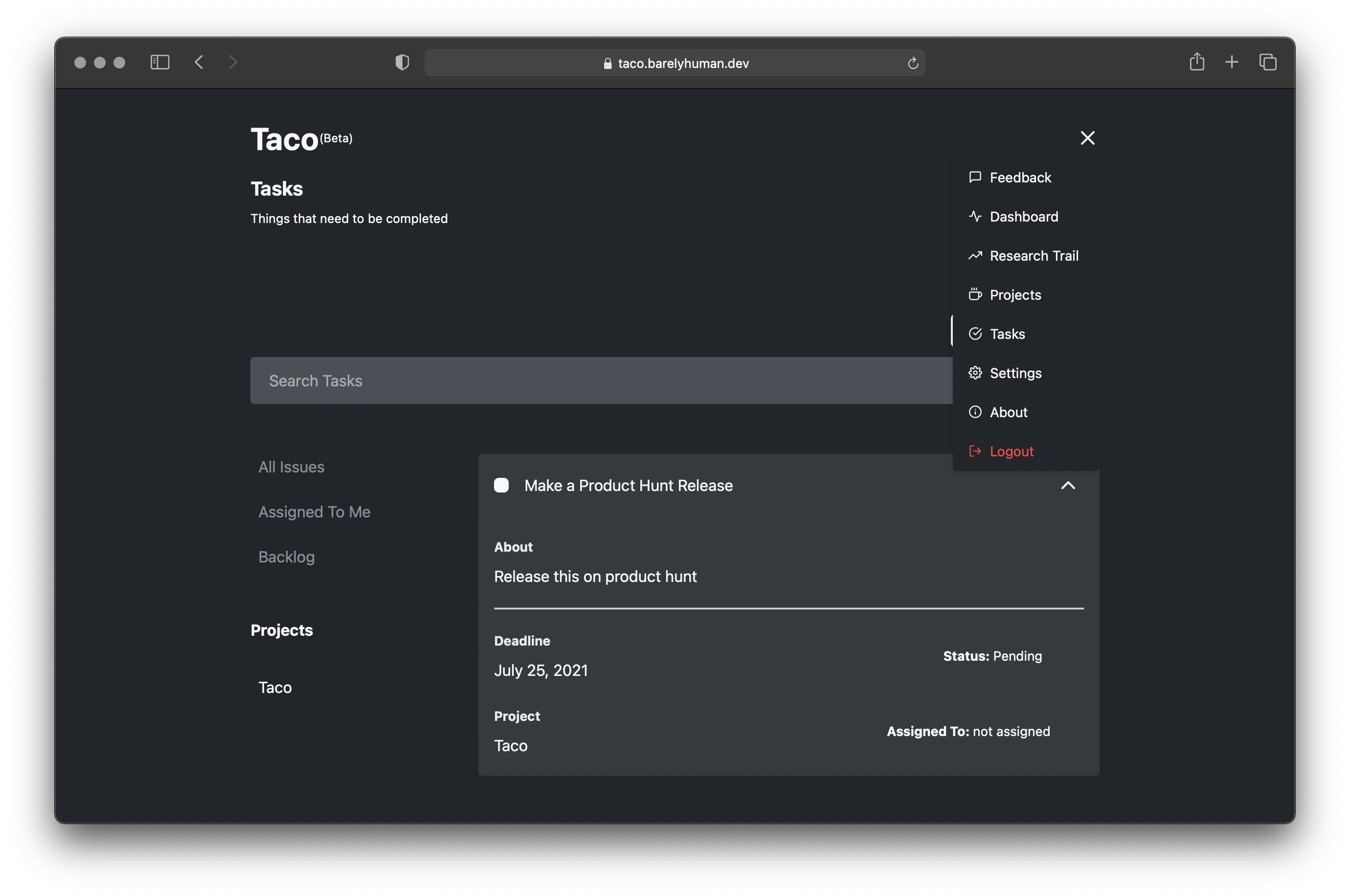 Taco (beta) gallery image
