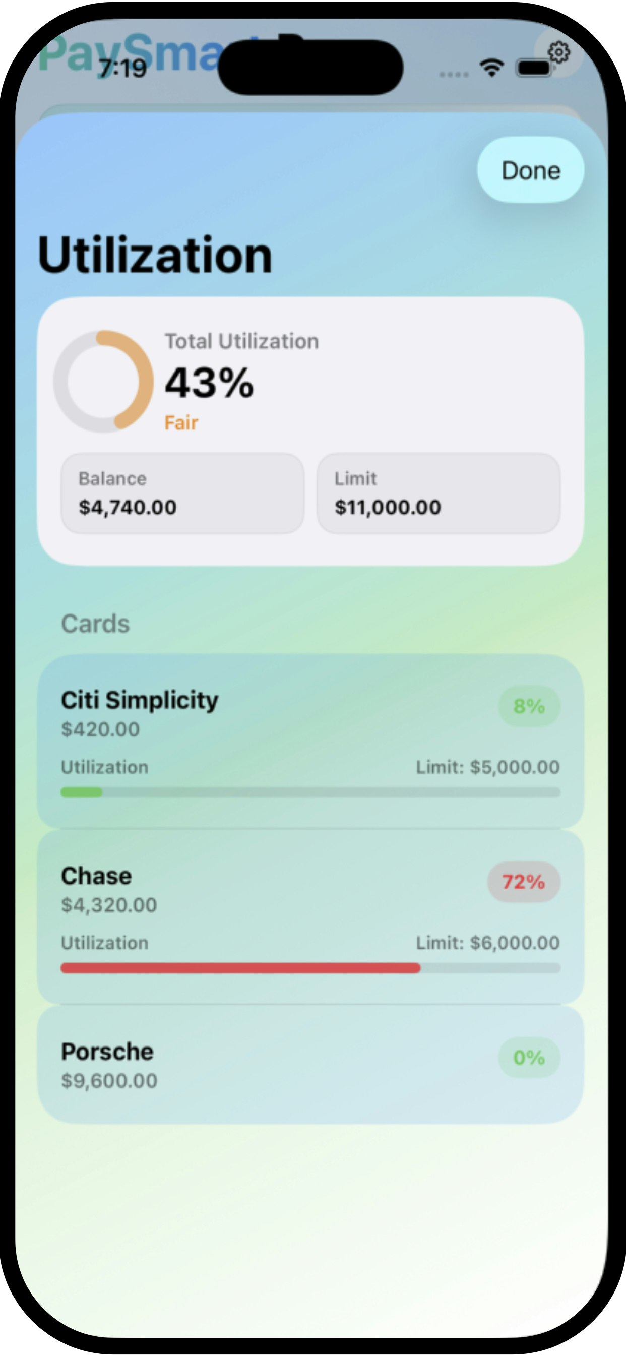 PaySmart - Screenshot 4 showing product features and functionality