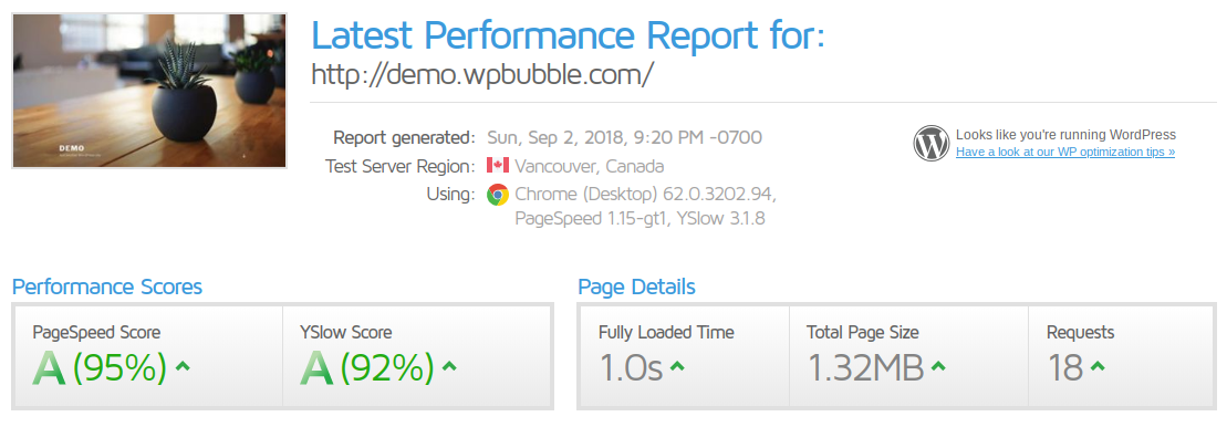 WP Bubble gallery image