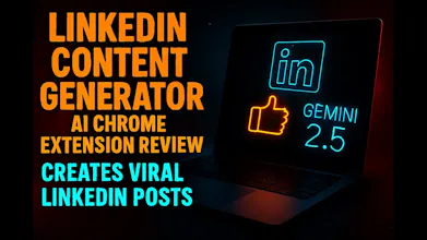 LinkedIn Content Generator AI Extension gallery image