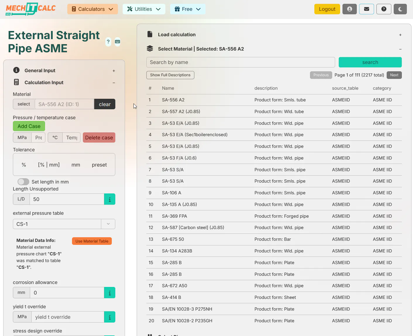 MechitCalc gallery image