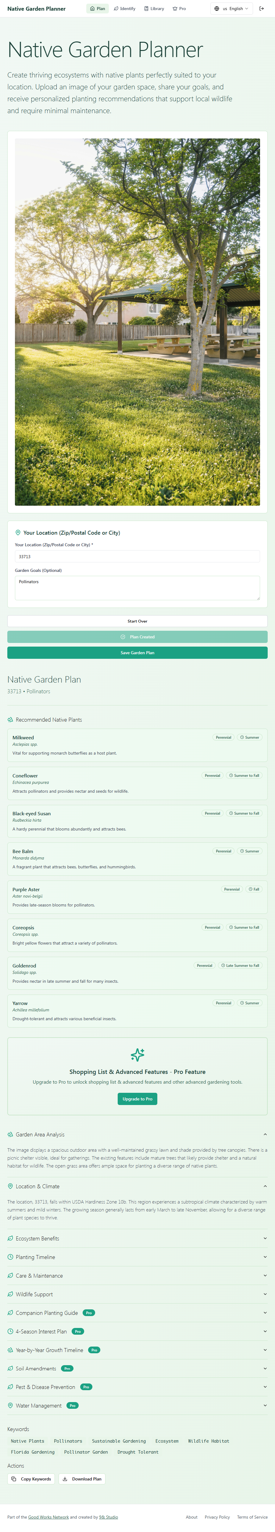 Native Garden Planner gallery image