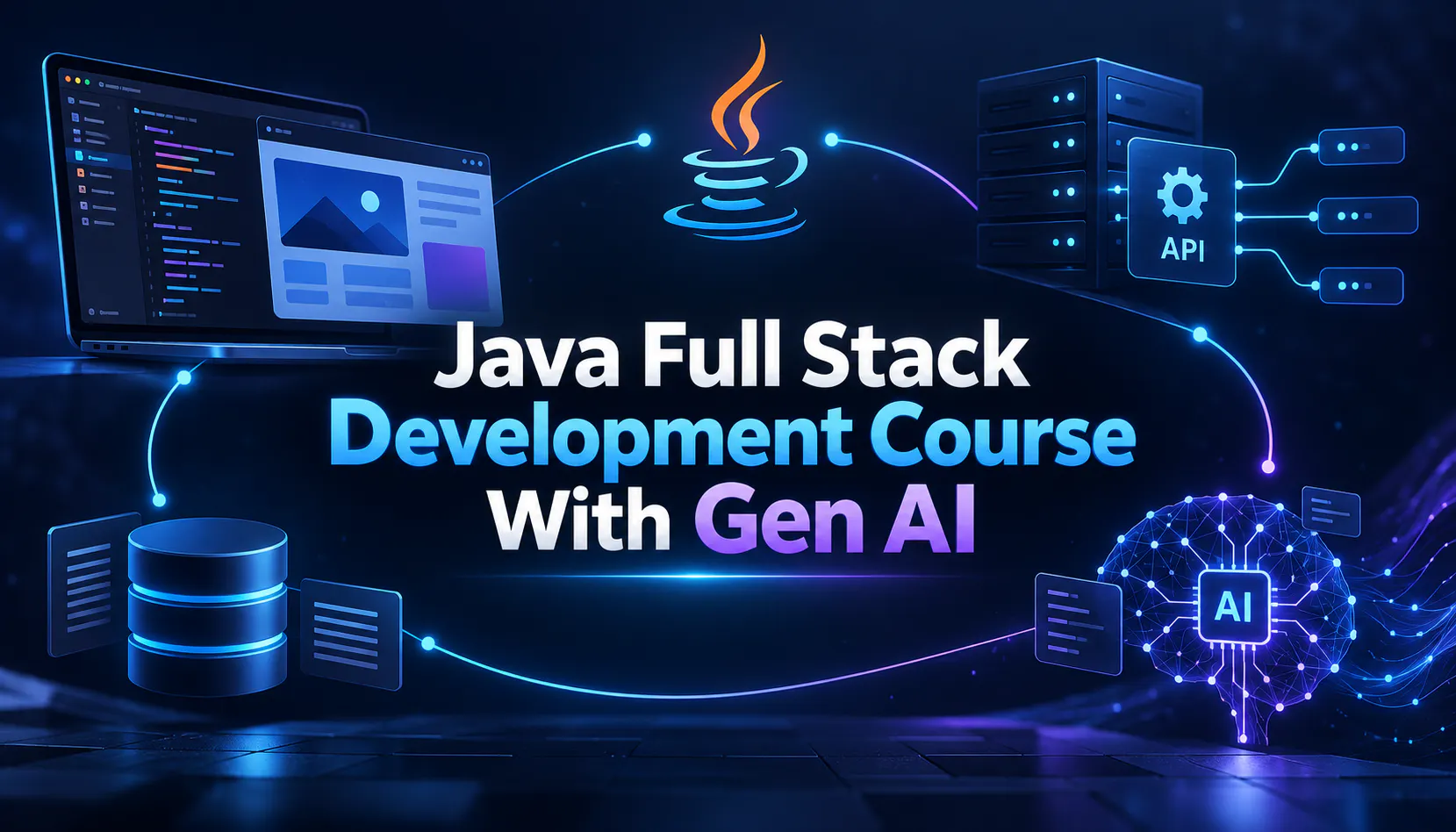 SoftCrayons Java Full Stack with Gen AI 截图