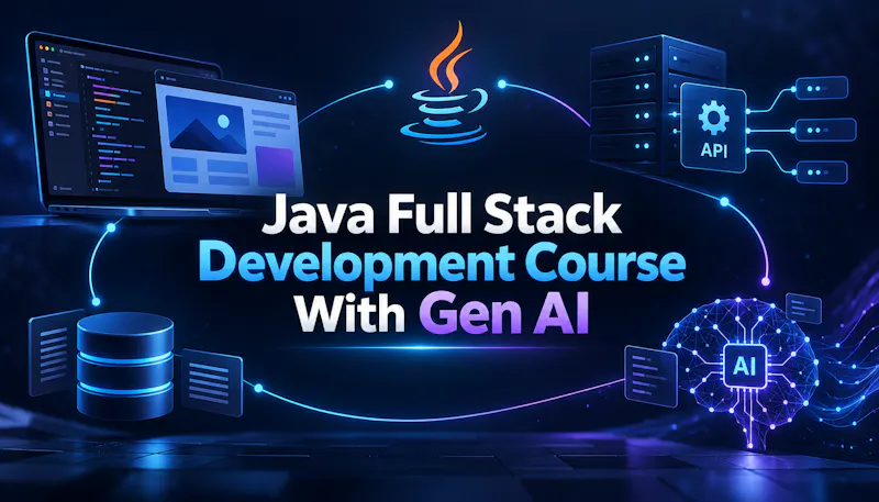 SoftCrayons Java Full Stack with Gen AI screenshot 1