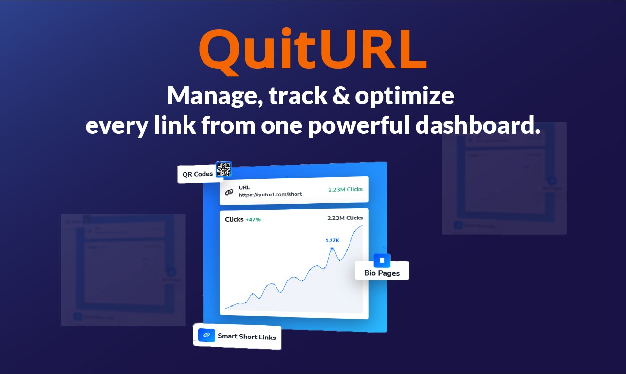 Media Quiturl v1 - Pemendekan URL Pintar, Penjana Kod QR, Pembuat Bio Pages 7
