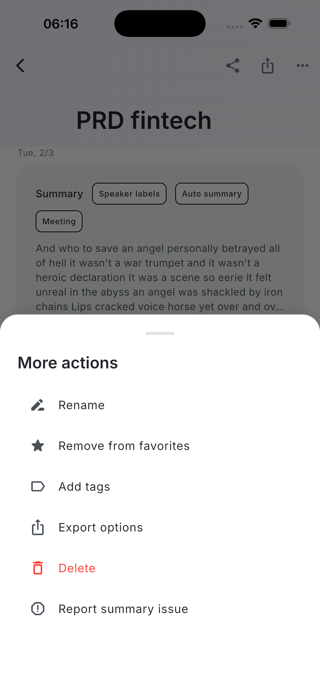 AI Note Transcribe & Summarize  gallery image
