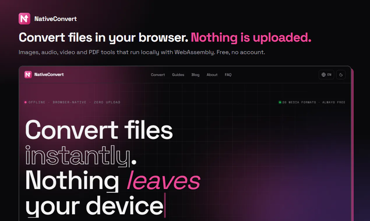 NativeConvert gallery image