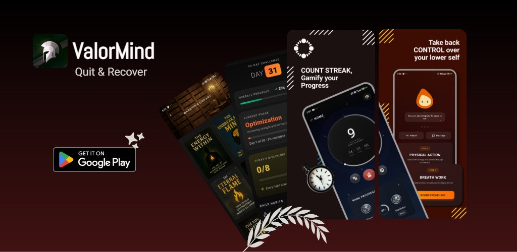 ValorMind: Quit Porn & Recover gallery image