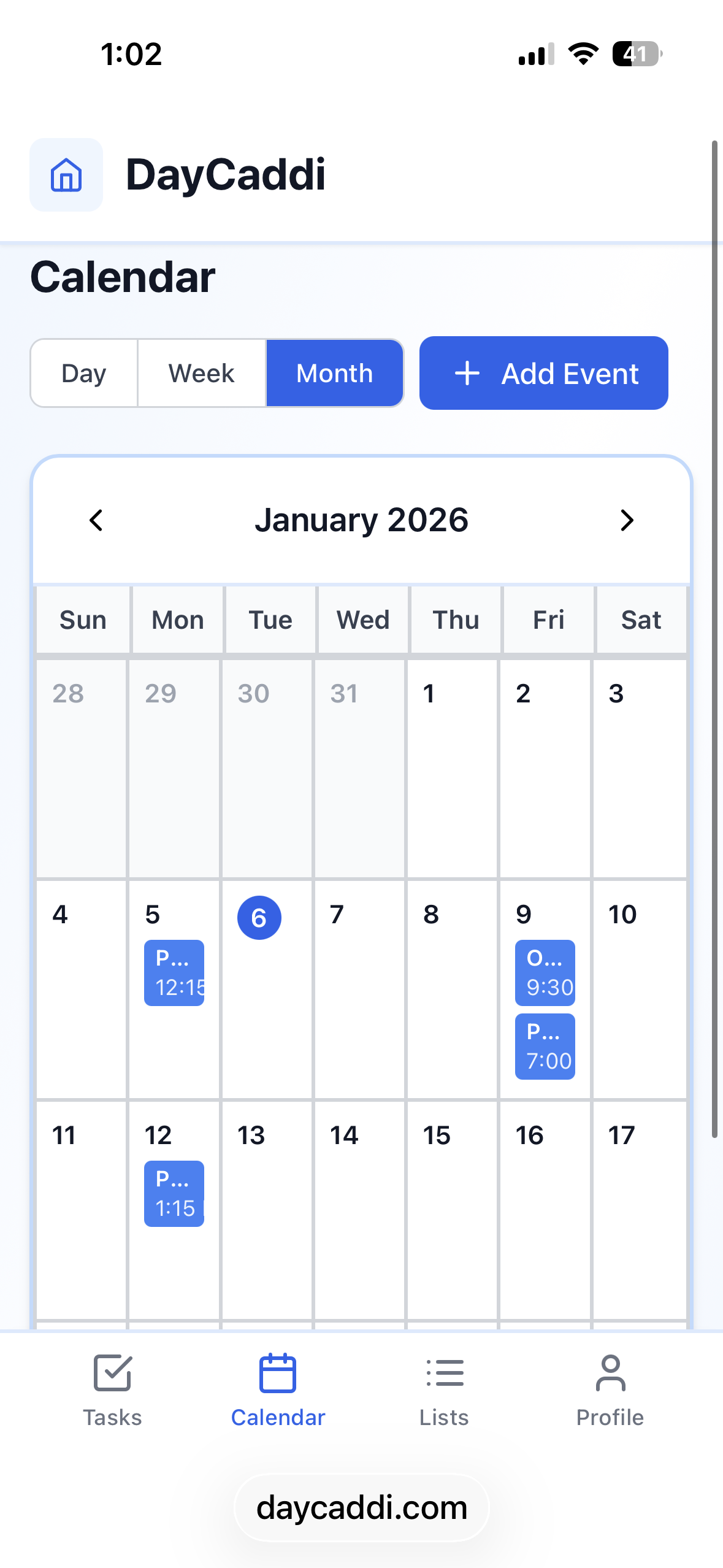 DayCaddi Now Available gallery image