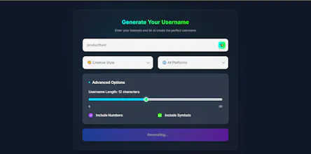 Hard Usernames gallery image
