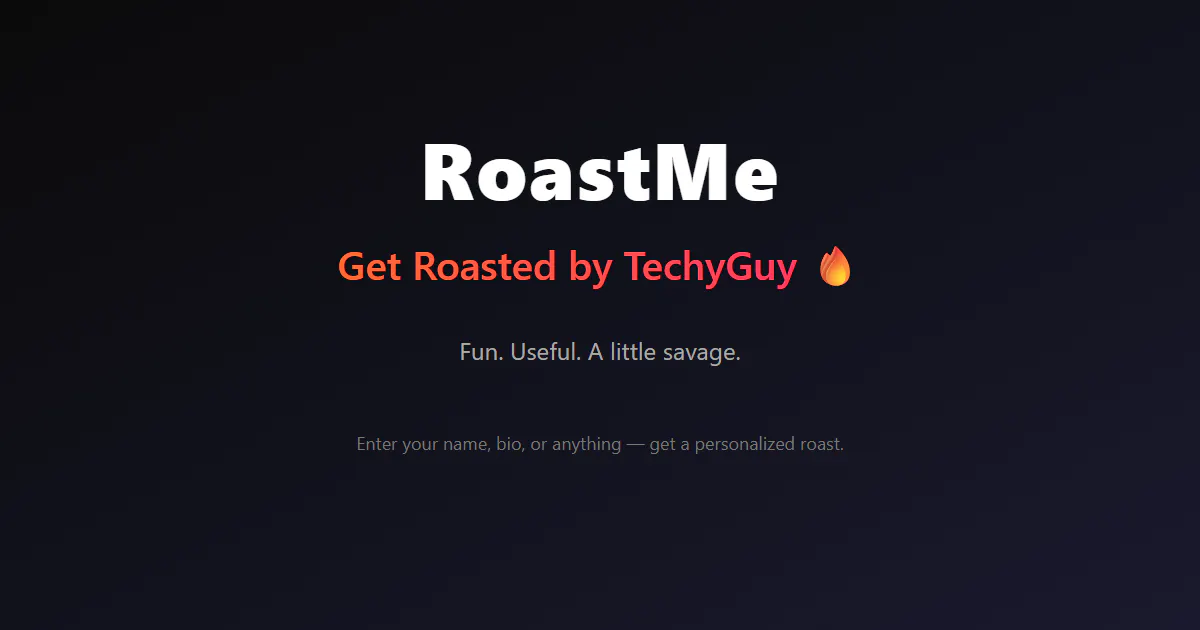 RoastMe gallery image
