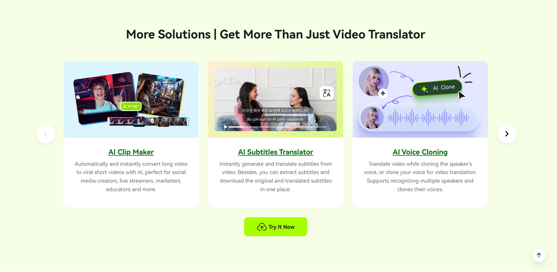 BlipCut AI Video Translator gallery image