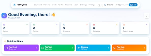FamilyHub gallery image