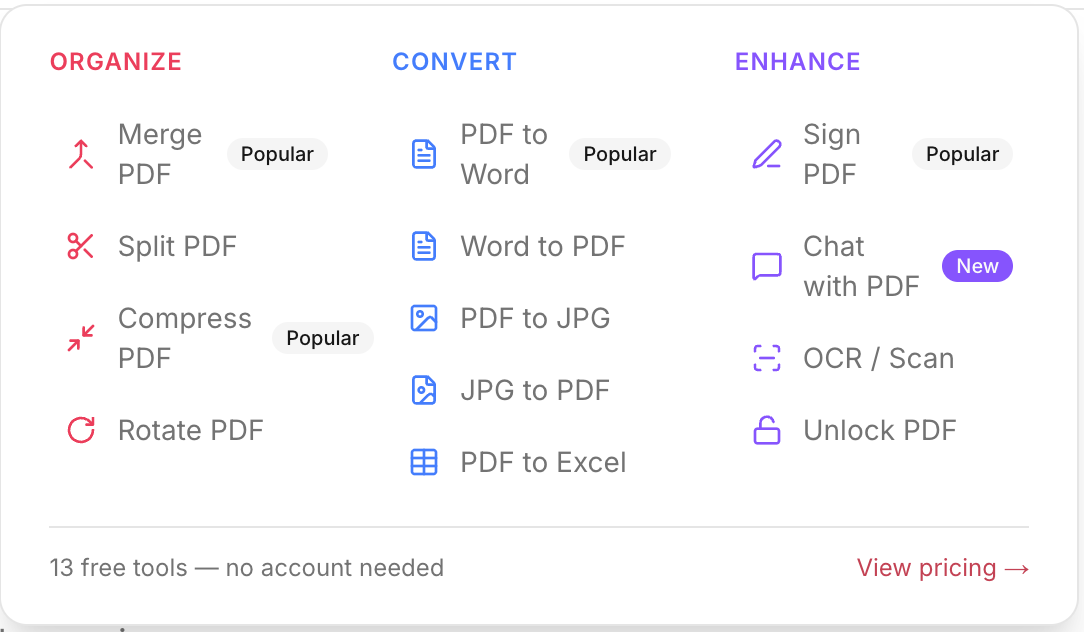 JustPDF gallery image
