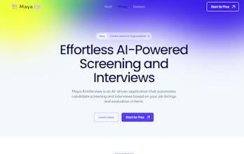 Maya AI Interview gallery image