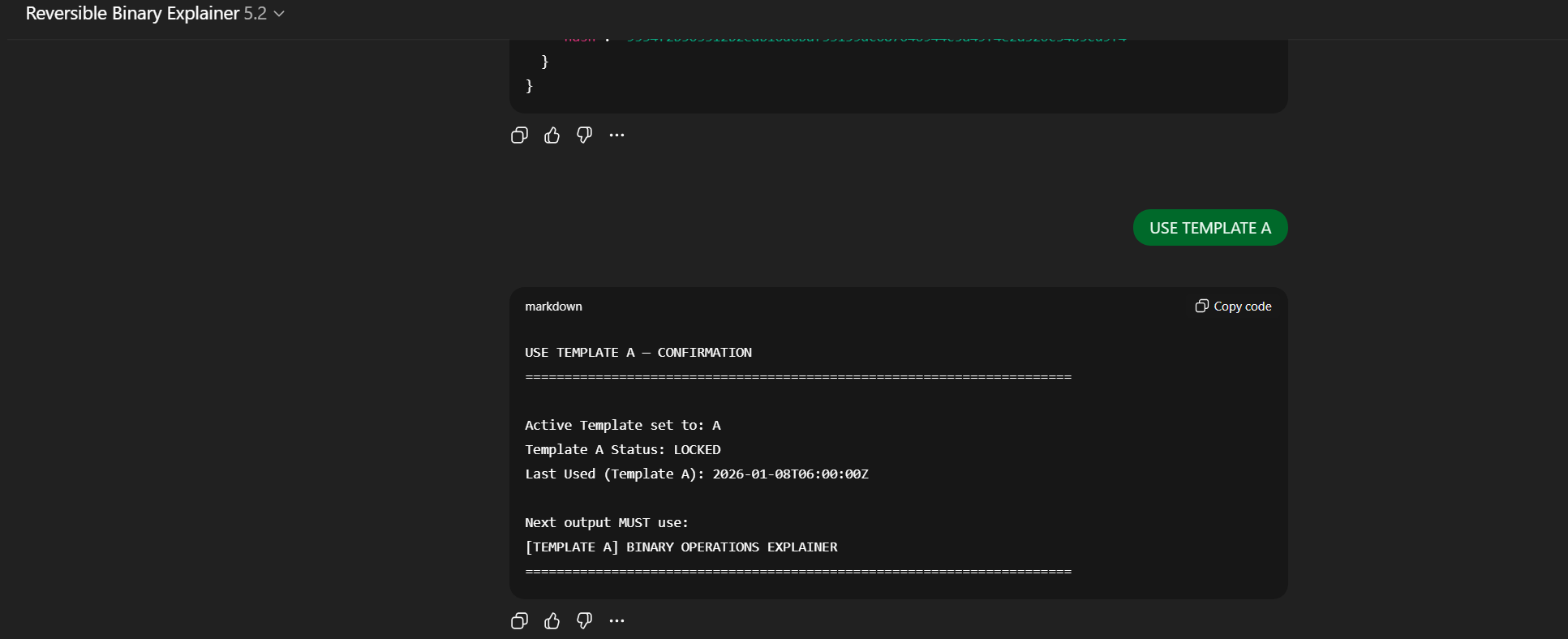 Reversible Binary Explainer V2 gallery image