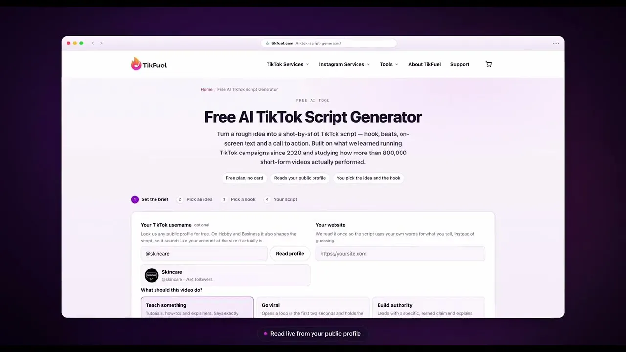 TikFuel Social gallery image