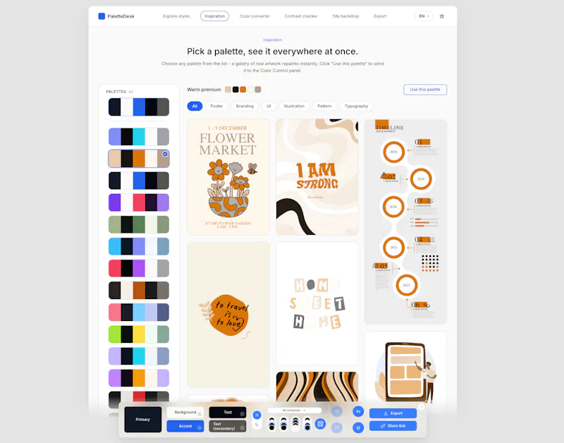 PaletteDesk screenshot 4