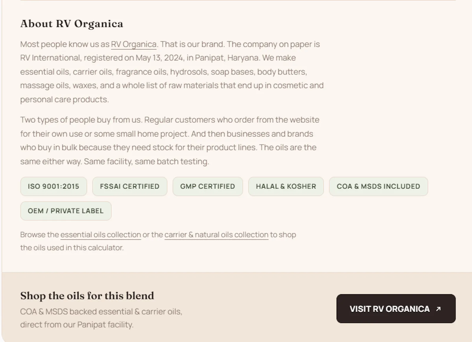Essential Oil Dilution Calculator screenshot 6
