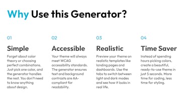 Shadcn/ui Theme Generator gallery image