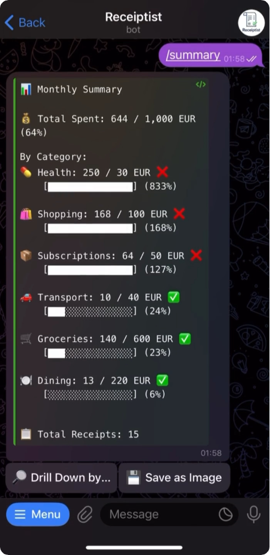 Receiptist gallery image