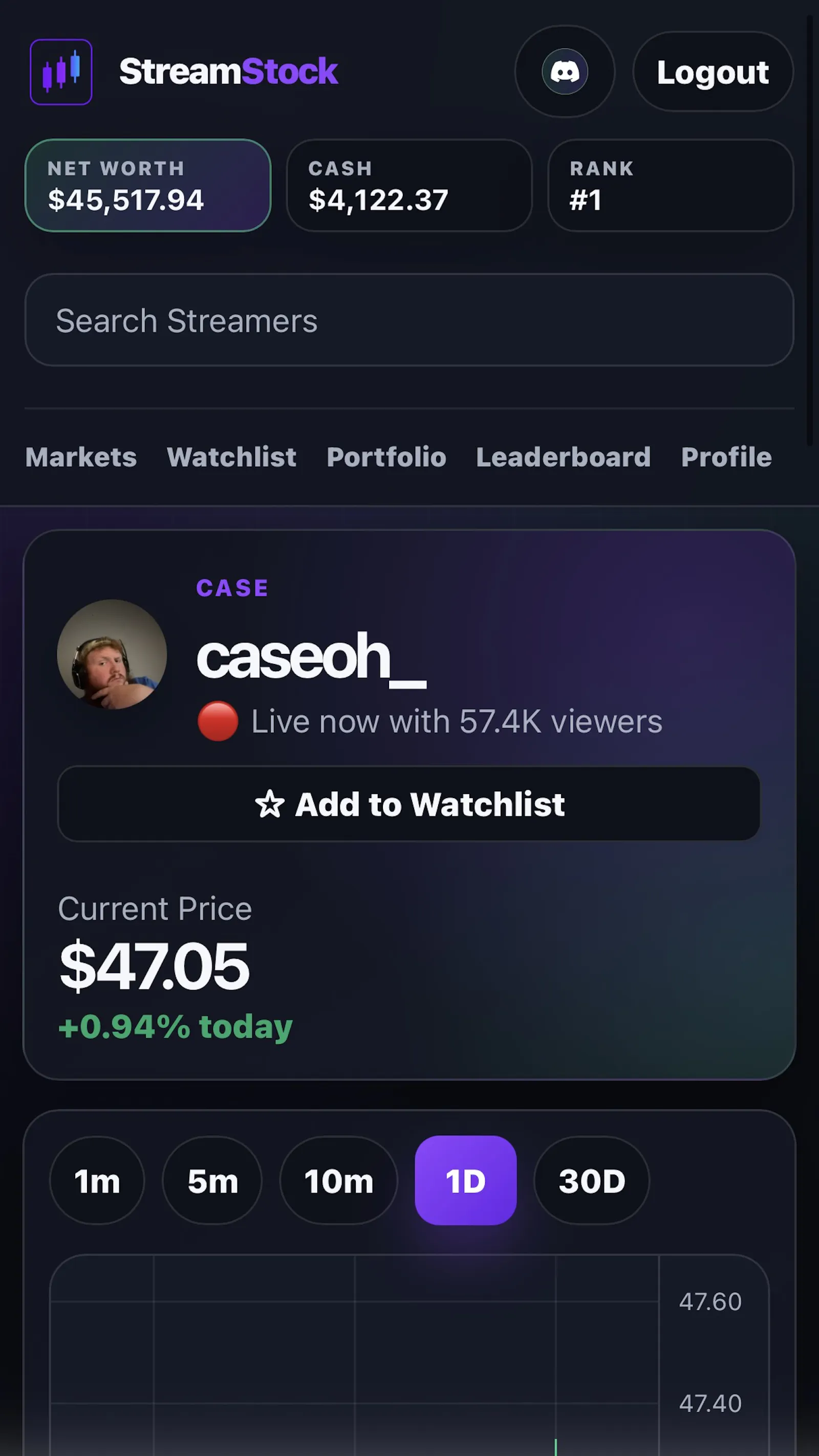 StreamStock screenshot 3