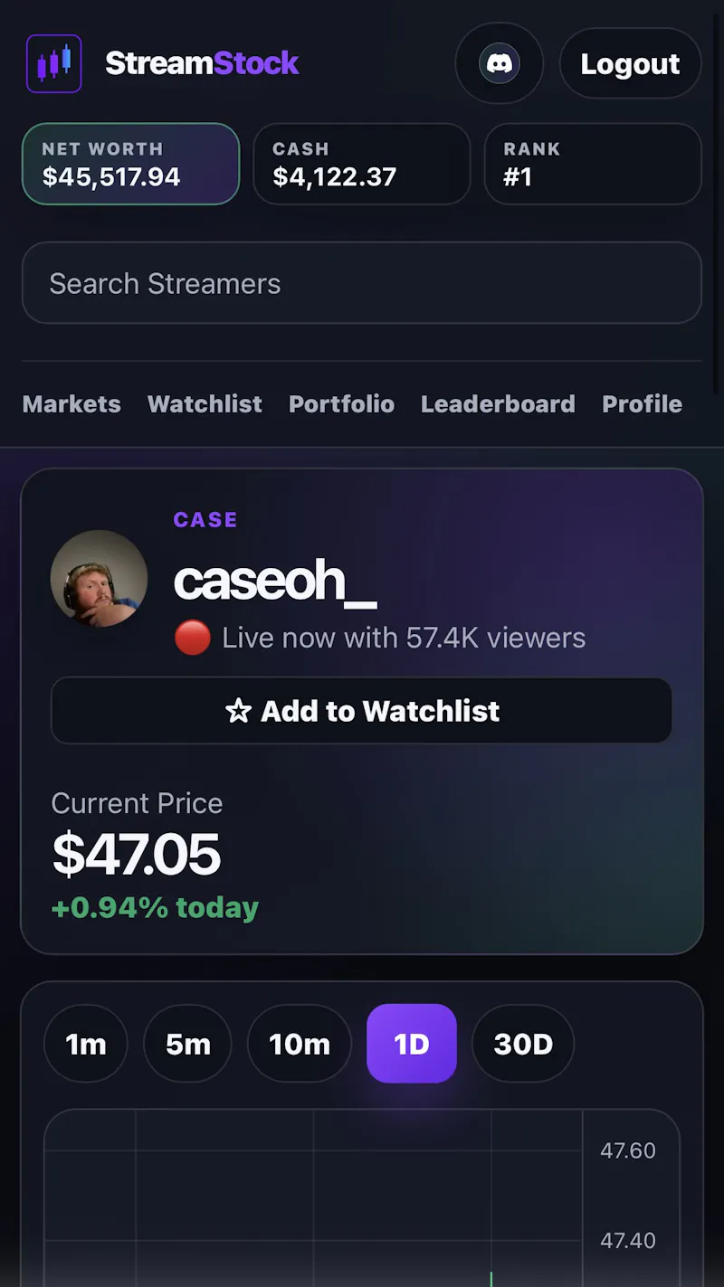 StreamStock screenshot 3