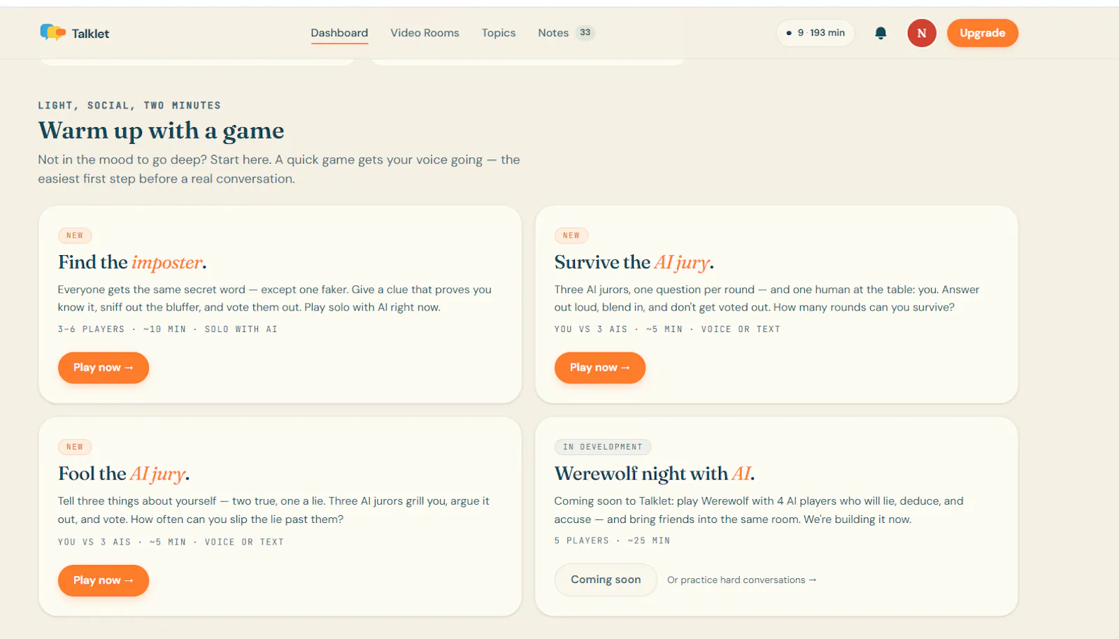 Talklet screenshot 3