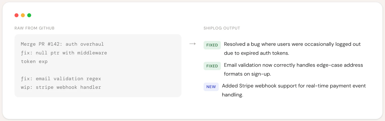 ShipLog screenshot 2