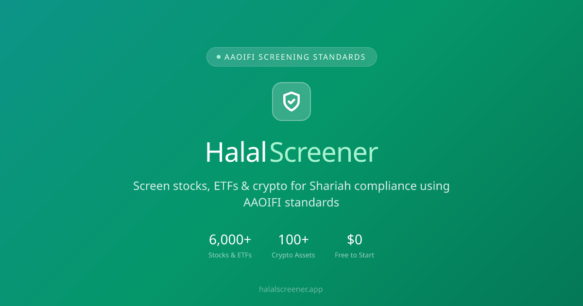 HalalScreener - Main product screenshot demonstrating key features and user interface