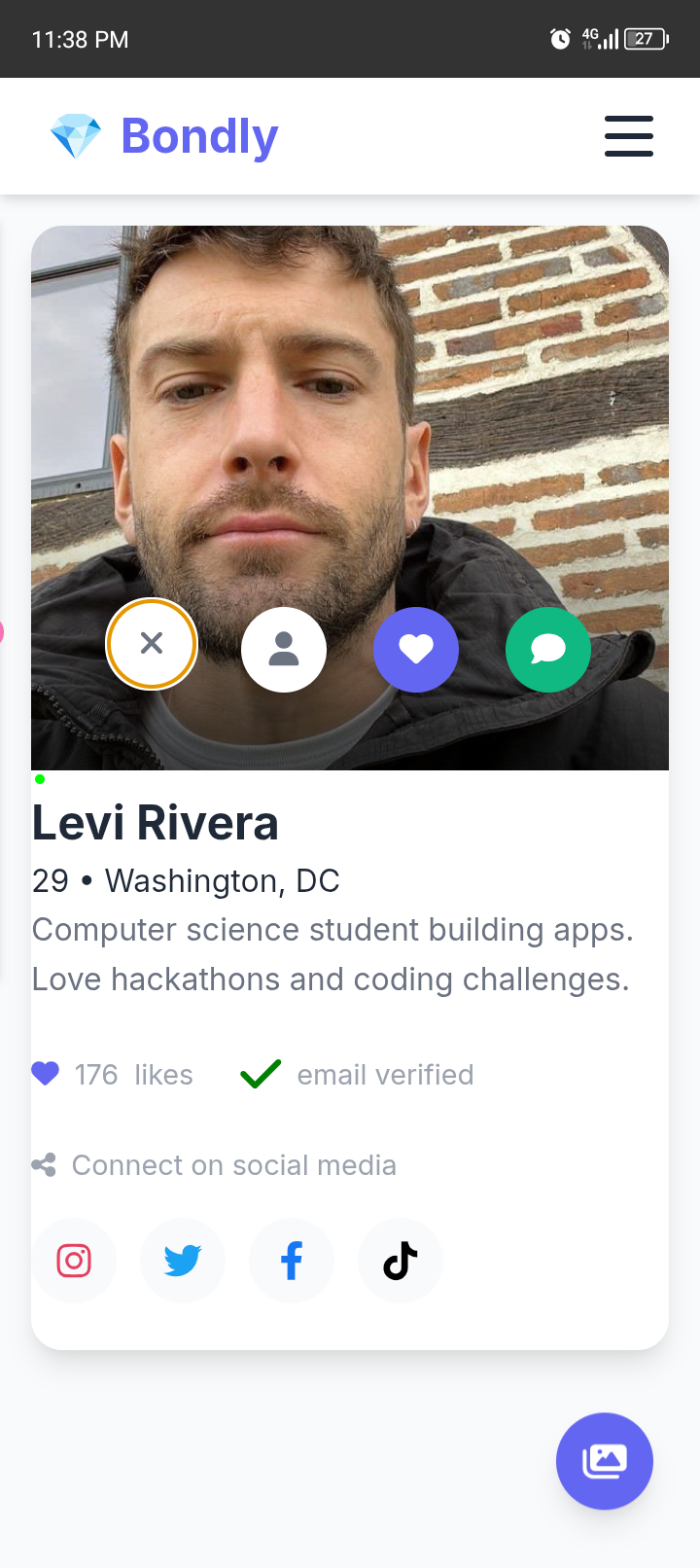 Bondlydating - Screenshot 3 preview