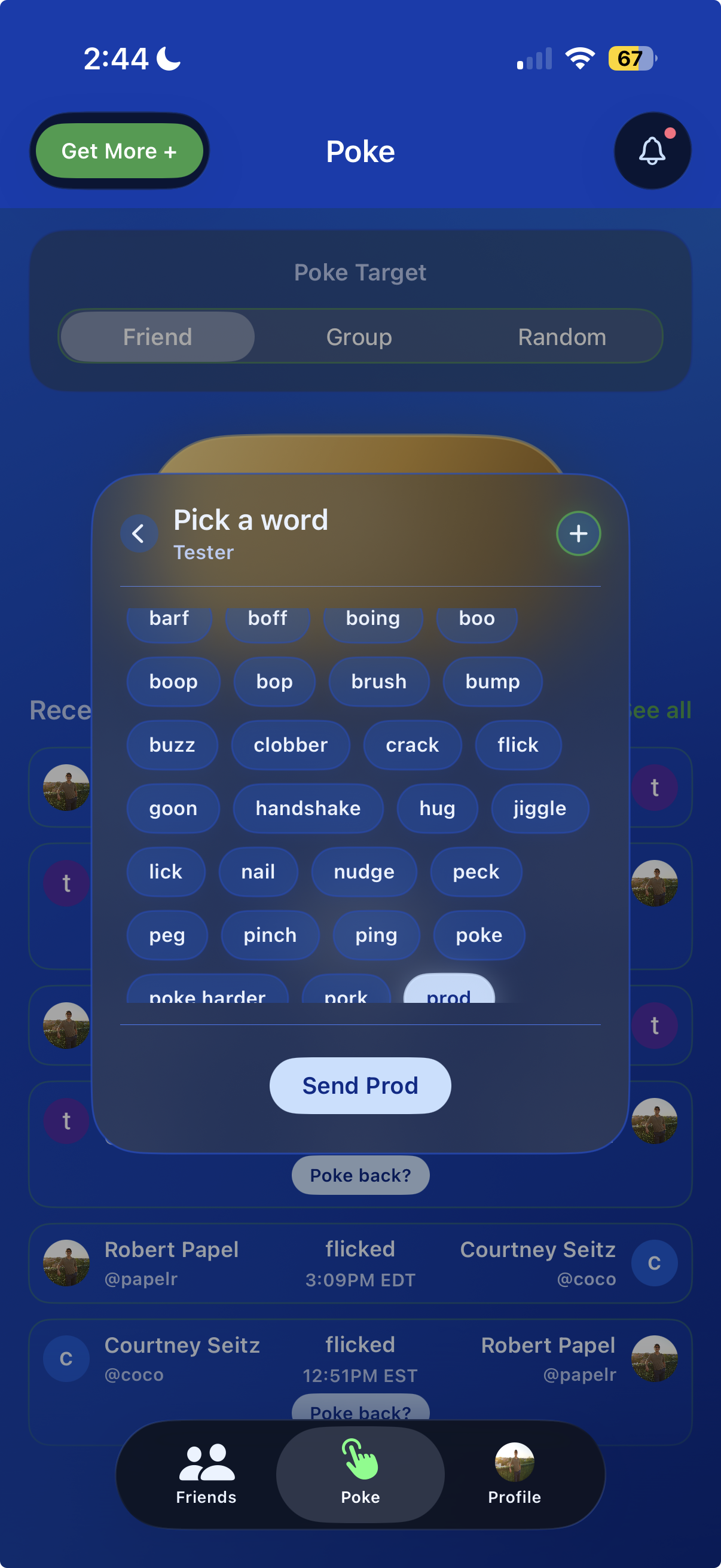 Poke - Screenshot 2 showing product features and functionality