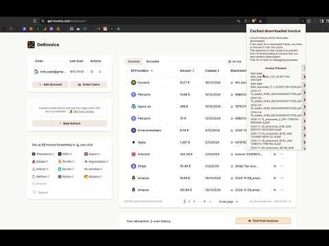 GetInvoice Chrome Extension gallery image