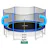 Zupapa Basketball Tunnel Trampoline