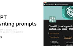 ChatGPT | 99 Premium Copywriting prompts media 1